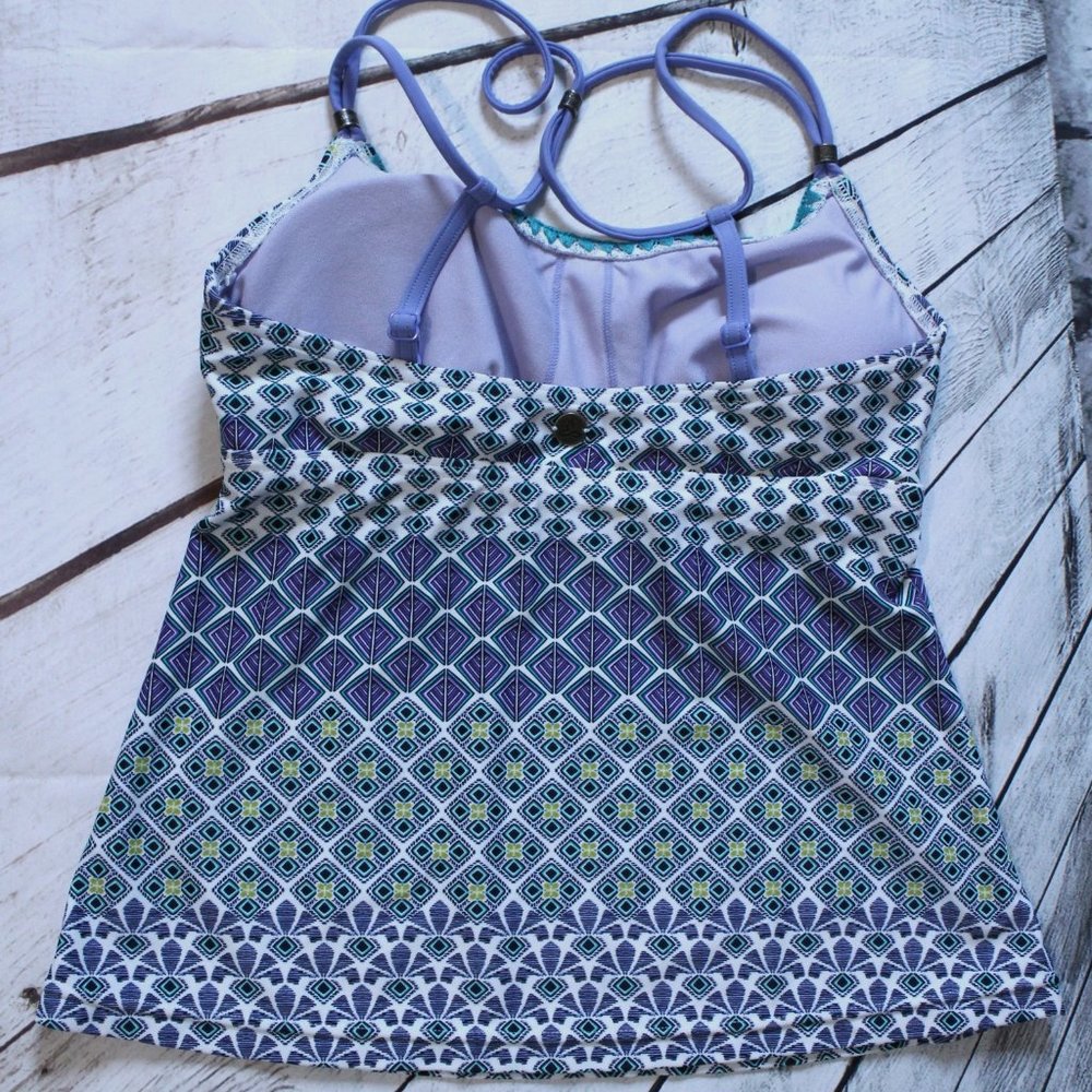 Prana, Multi Patterned Tank, Adjustable Straps, L… - image 2